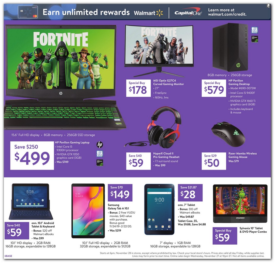 Walmart Black Friday 2020 Ad, Deals and Sales