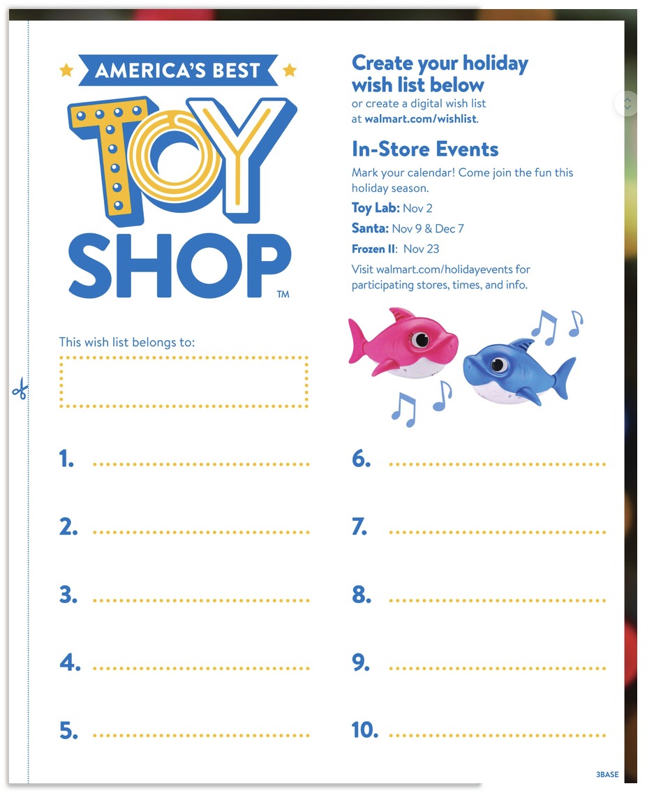 WalMart Toy Catalog 2020