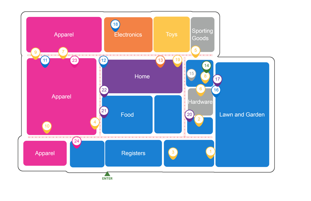 Walmart Black Friday Store Map 2017, Walmart Black Friday Map